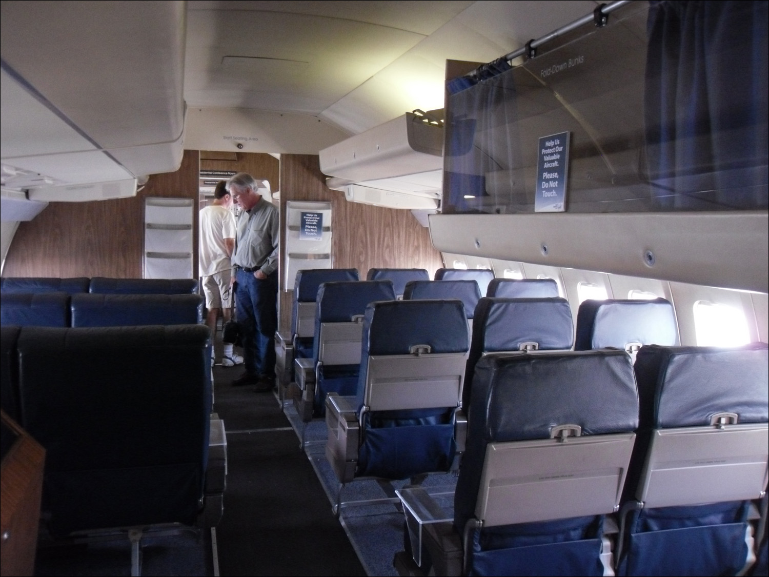 Museum of Flight Sea-Tac, WA- Inside Air Force 1~Rear seating